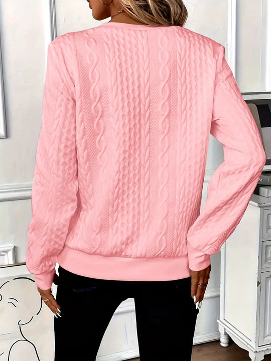 Nina - Trui Gebreid Elegant Dames