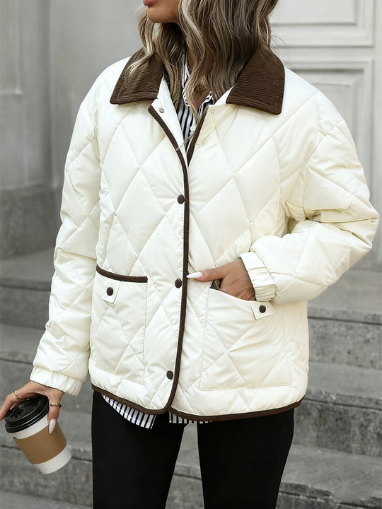 Julie - Stijlvolle Oversized Gewatteerde Jas
