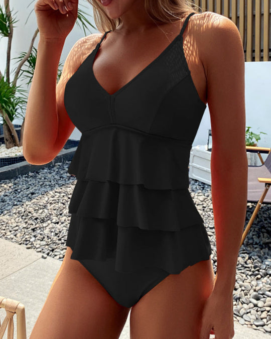 Esther - Elegant Badpak met Ruches