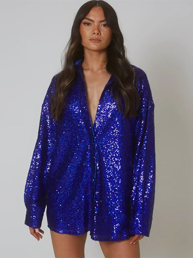 Lisa - Luxe Glitter Blouse