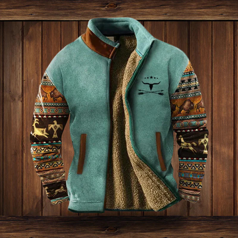 Noah - Jas  Western Stijl Warm Heren