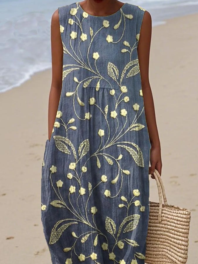Zomerjurk Dames Met Boho Print - Zara