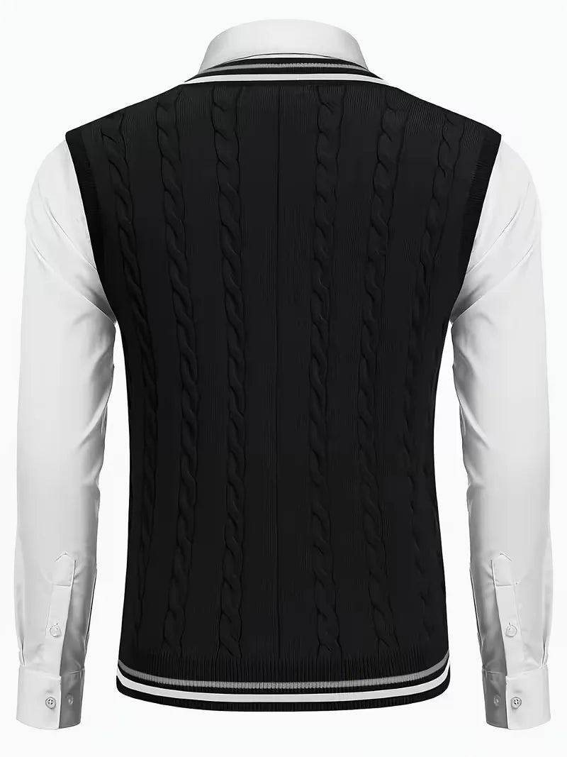 Fabio - Klassiek V-Hals Vest