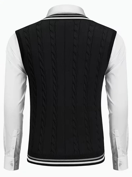 Fabio - Klassiek V-Hals Vest