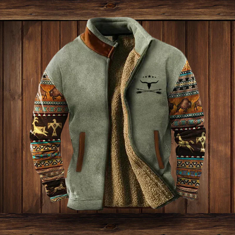Noah - Jas  Western Stijl Warm Heren