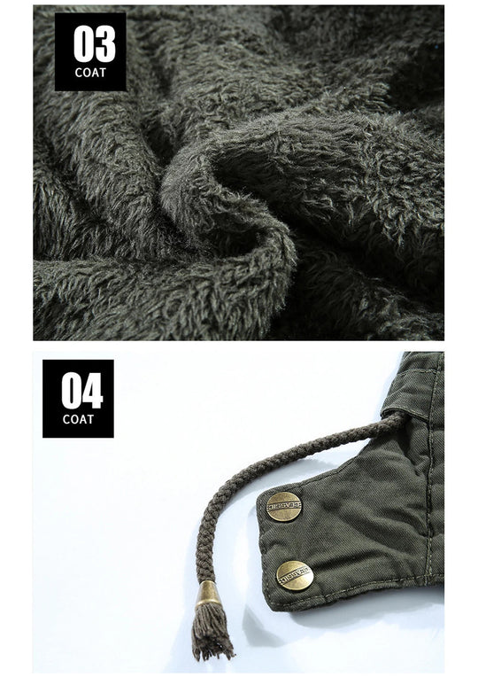 Noah - Heren parka fleece