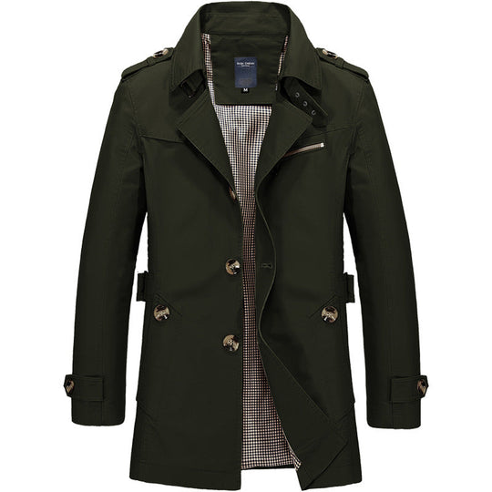 Thomas – Elegante trenchcoat voor heren