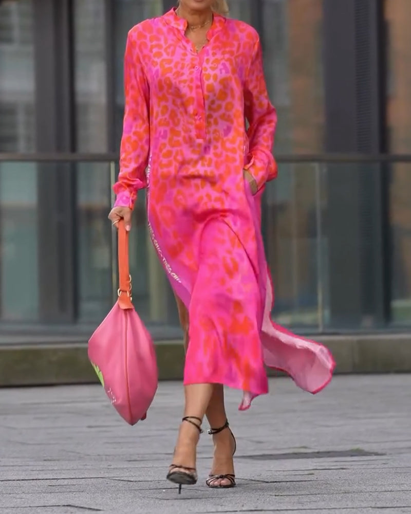 Blousejurk Dames Luchtig Met Print - Lisa