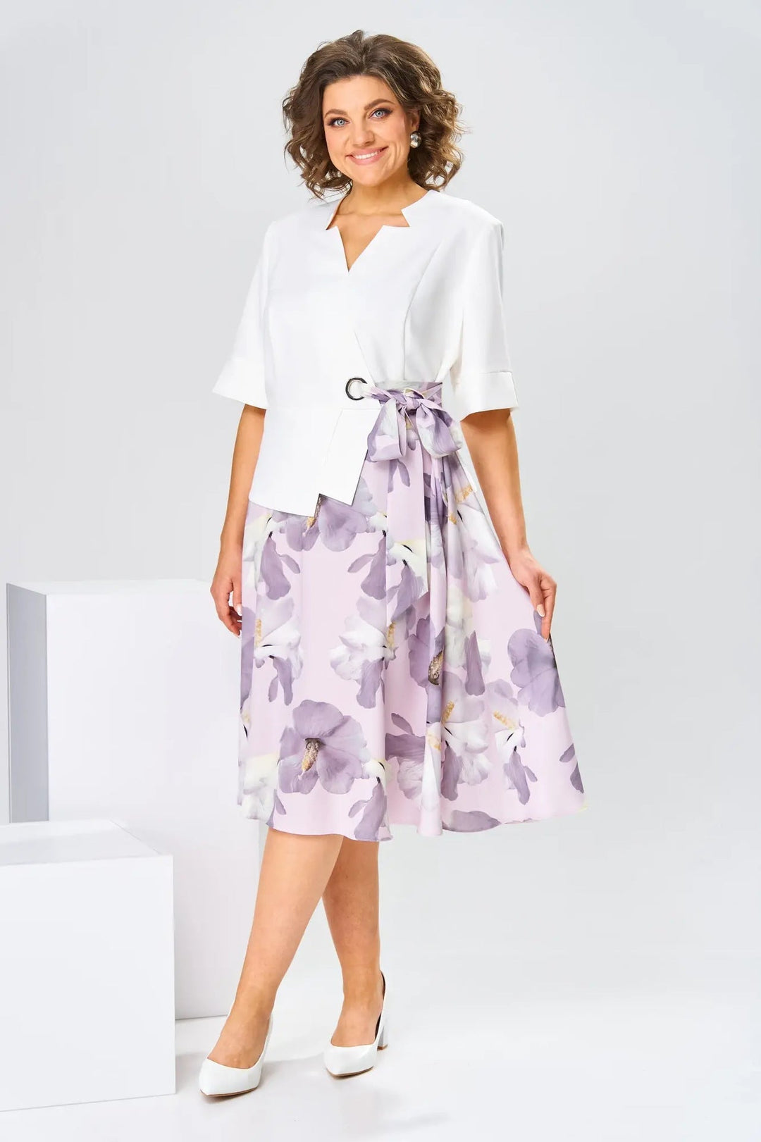 Marjorie | Jurk Dames Elegant Grote Maten