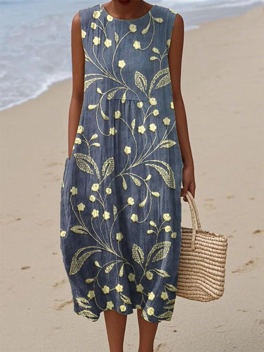 Zomerjurk Dames Met Boho Print - Zara