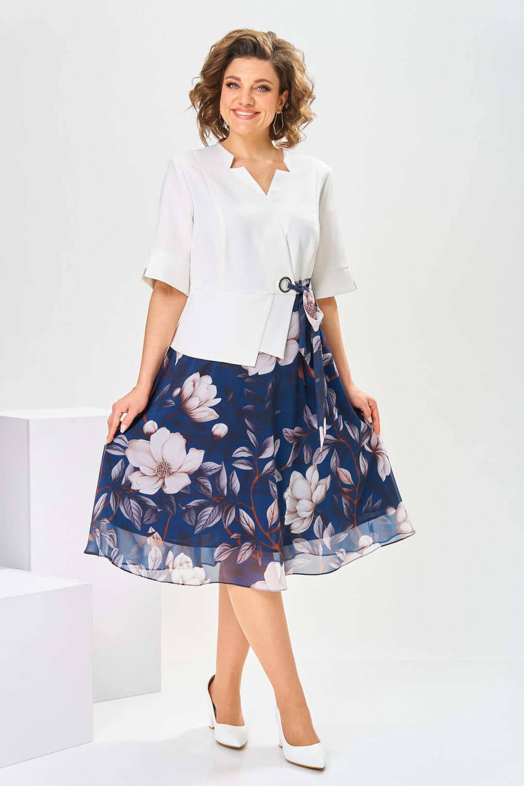 Marjorie | Jurk Dames Elegant Grote Maten