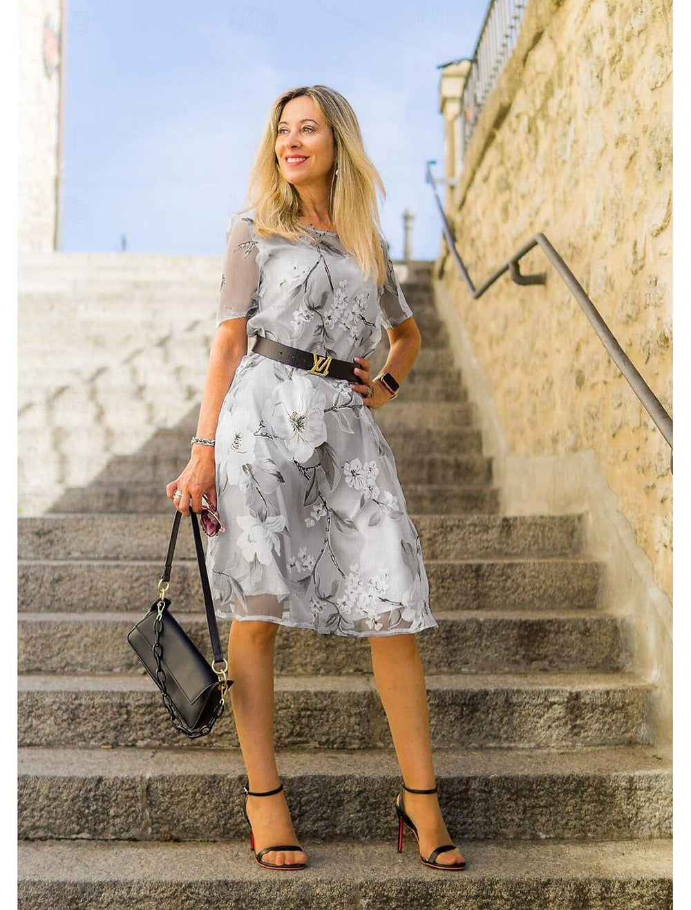 Maxi Galajurk Dames Romantisch Elegant - Bibi