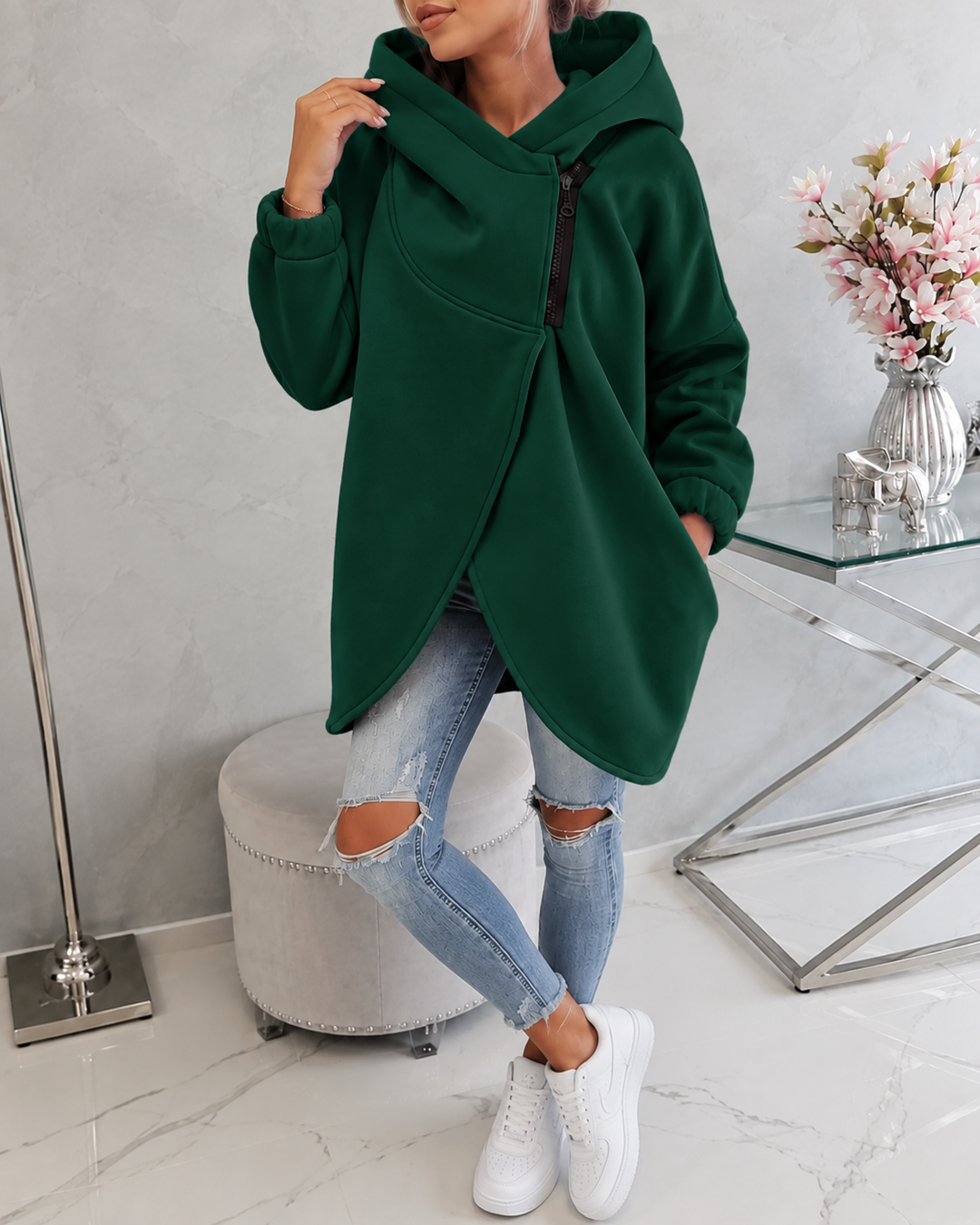 Rebecca | Comfortabel Fleece Oversized Vest