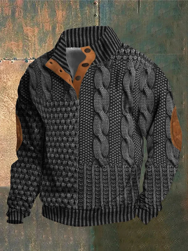 Jack - Trui Warm Patroon Heren