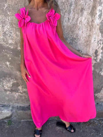 Jade | Maxi Zomerjurk Dames Wijd