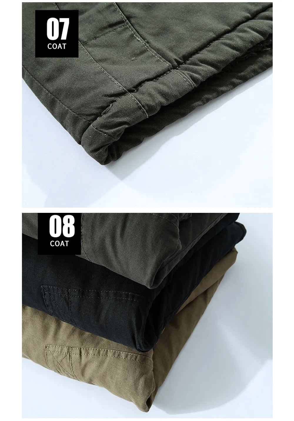 Noah - Heren parka fleece