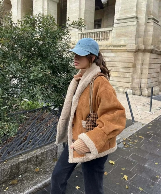 Catherine - Elegante Suède Teddy Winterjas