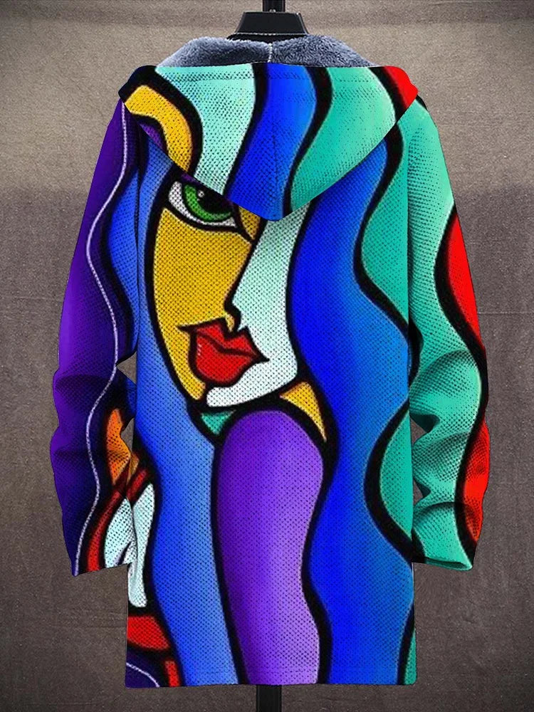 Nina | Stijlvol Abstract Print Vest