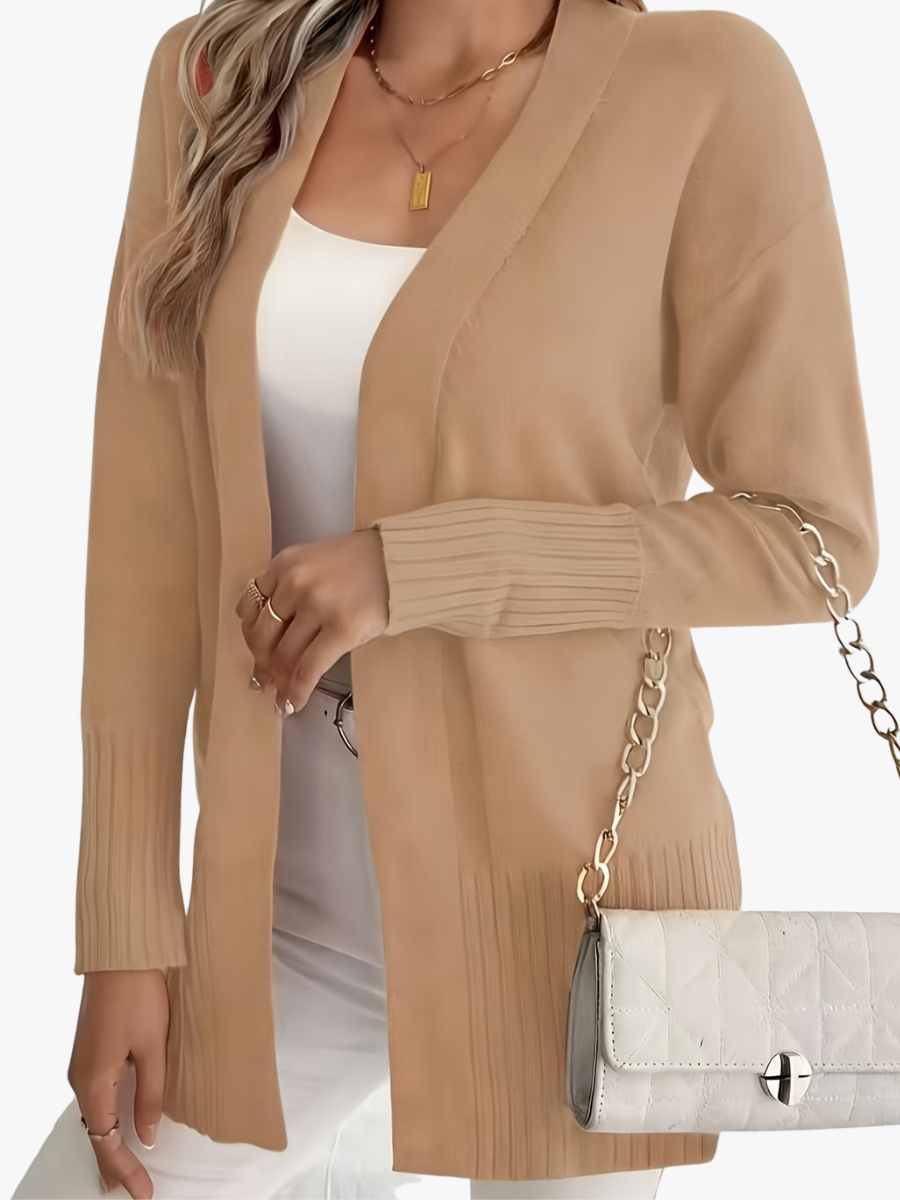 Claire - Elegant Lang Open Vest