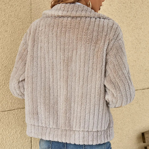Deborah - Elegant Teddy Fleece Vest