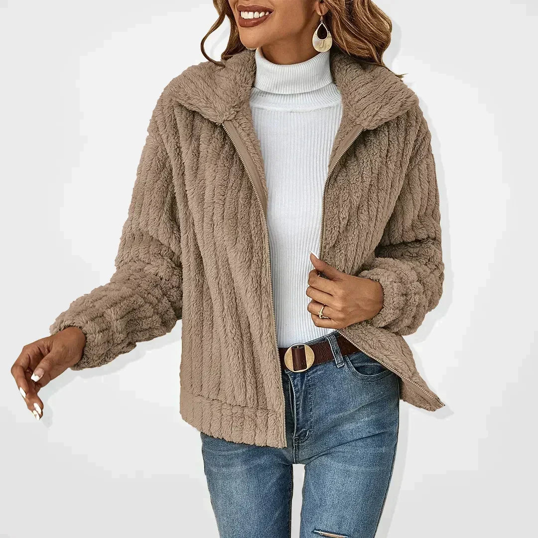 Deborah - Elegant Teddy Fleece Vest