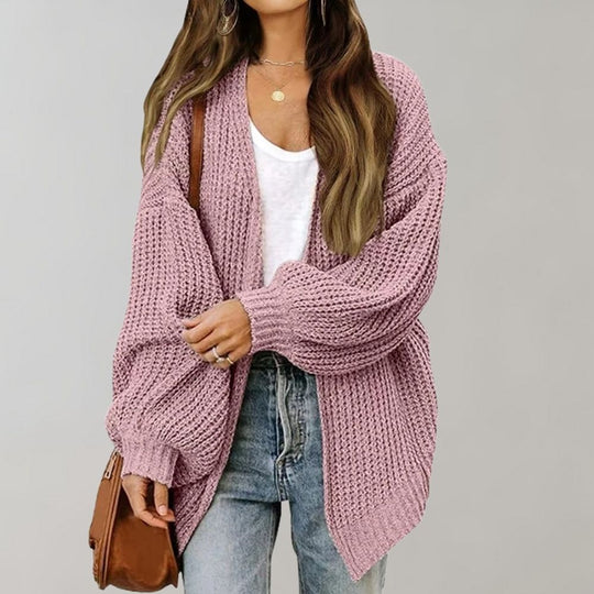 Diana - Elegant Oversized Grofgebreid Vest