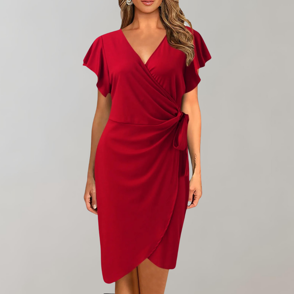 Wikkeljurk Dames Elegant Met V-hals - Lisa