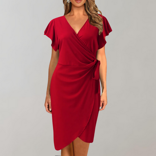 Wikkeljurk Dames Elegant Met V-hals - Lisa