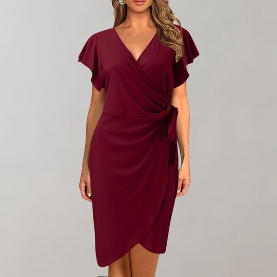 Wikkeljurk Dames Elegant Met V-hals - Lisa