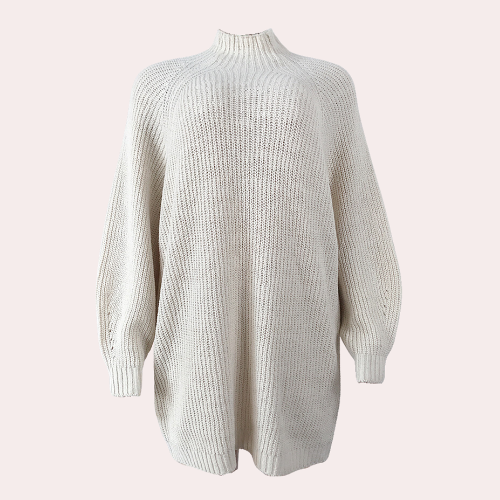 Dames Oversized Trui Gebreid Ruim