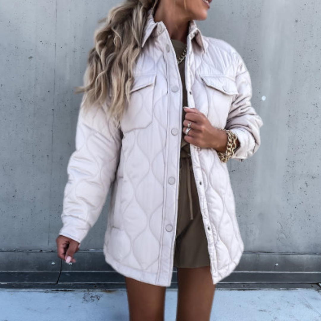 Ingrid - Stijlvolle Oversized Gewatteerde Jas