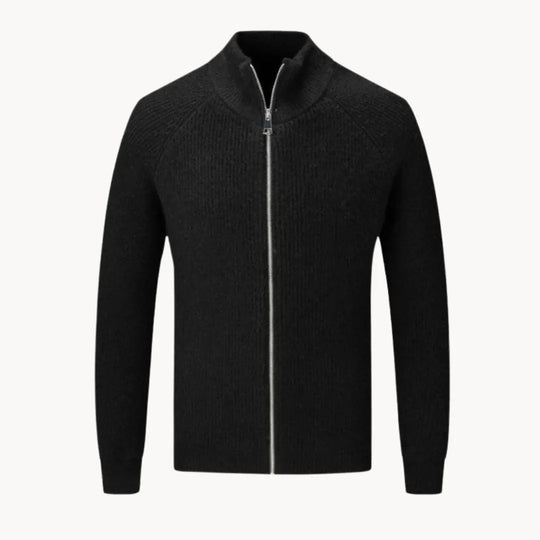 Alessandro - Elegant Wollen Rits Vest