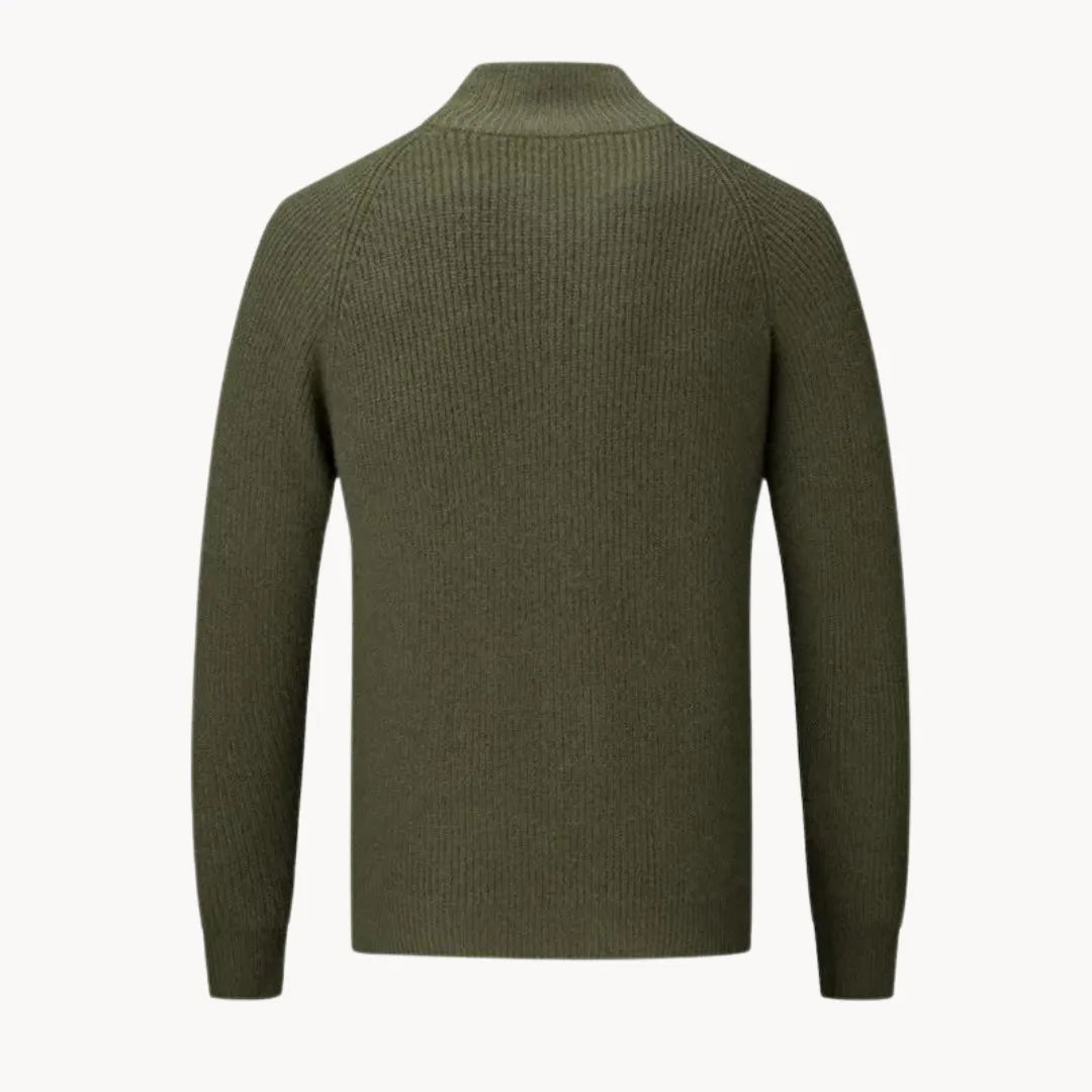 Alessandro - Elegant Wollen Rits Vest