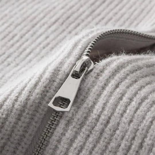 Alessandro - Elegant Wollen Rits Vest