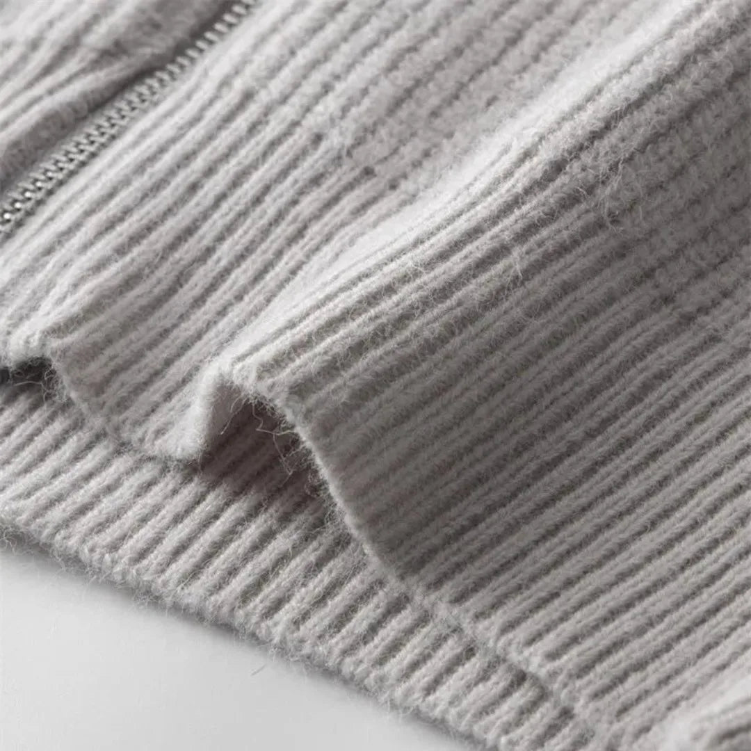 Alessandro - Elegant Wollen Rits Vest