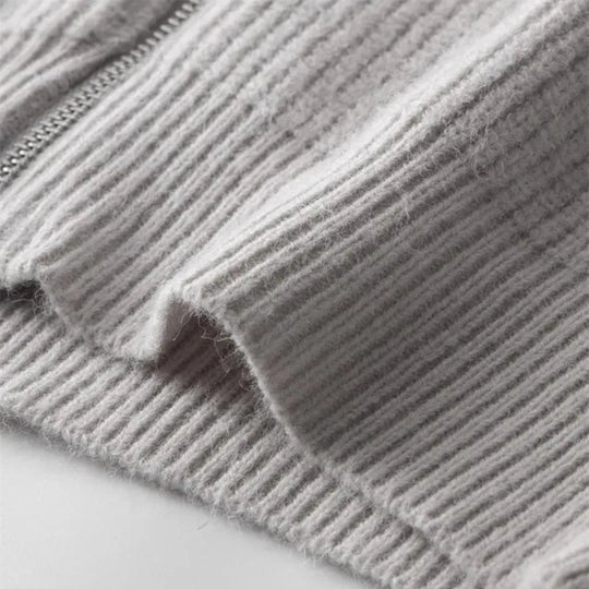 Alessandro - Elegant Wollen Rits Vest