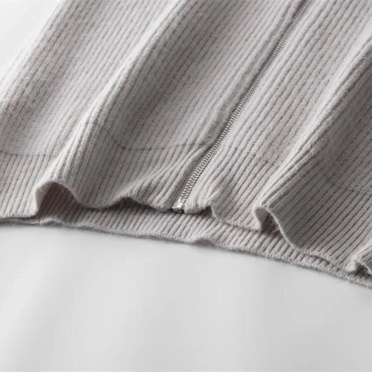 Alessandro - Elegant Wollen Rits Vest