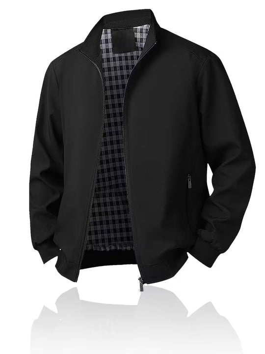 Alessandro | Stijlvolle Lichte Harrington Bomberjack