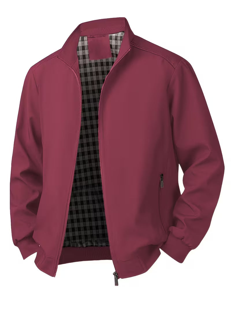 Alessandro | Stijlvolle Lichte Harrington Bomberjack
