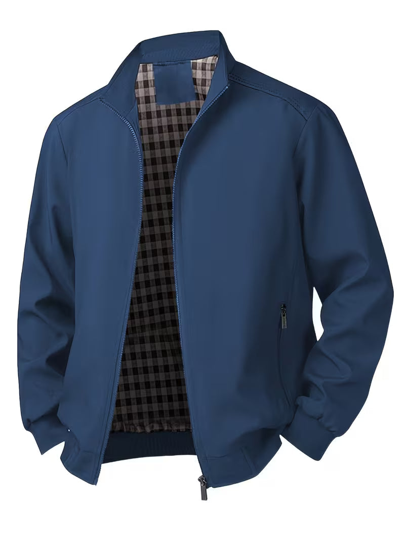 Alessandro | Stijlvolle Lichte Harrington Bomberjack