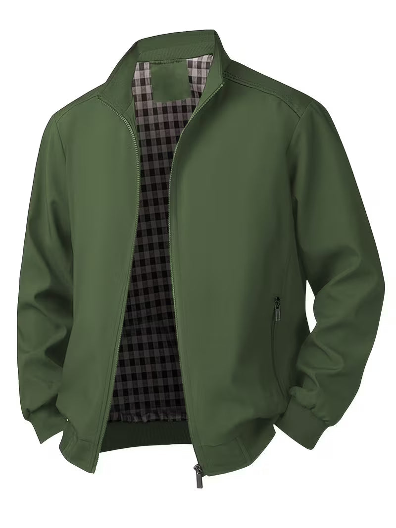 Alessandro | Stijlvolle Lichte Harrington Bomberjack