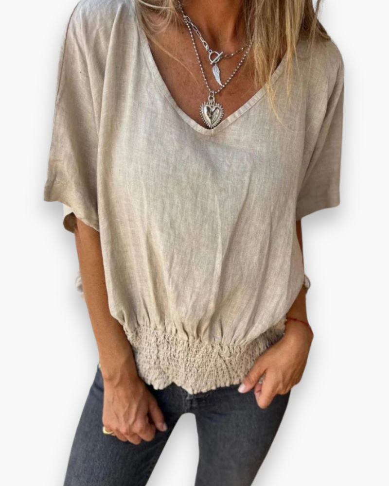 Casual Zomertop Voor Dames | Ademend