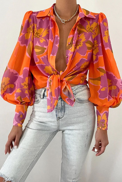 Janelle - Vrolijke Blouse Met Speelse Pasvorm