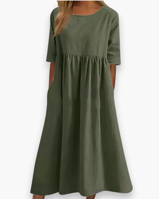 Losvallende zomerjurk voor dames | Comfort en Elegant