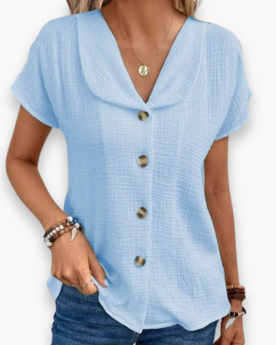 Zomerse Blouse Voor Dames | Ademend en Tijdloos