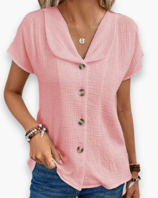 Zomerse Blouse Voor Dames | Ademend en Tijdloos