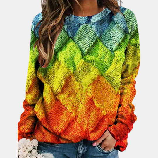 Lara - Trui dames warm herfst