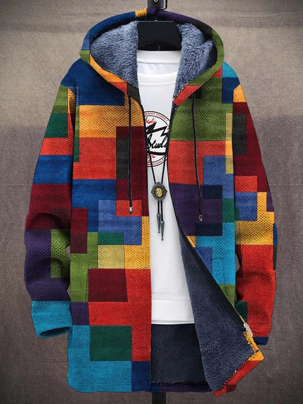 Petra - Stijlvol Gevoerd Patchwork Vest