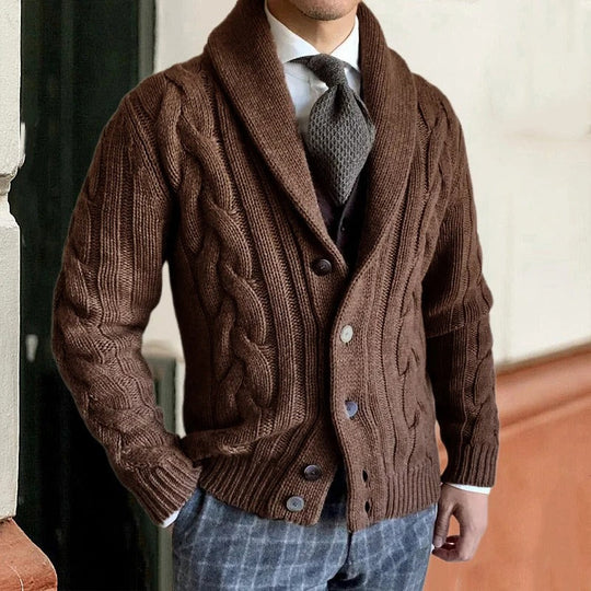 Lucas - Vest Elegant Gebreid Warm Heren