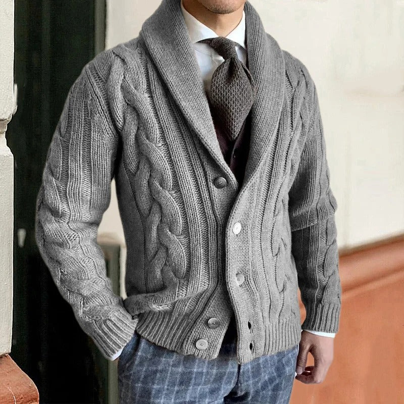Lucas - Vest Elegant Gebreid Warm Heren